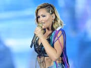 Die deutsche Schlagersängerin Helene Fischer wird als Stargast am SnowpenAir 2020, der letzten Ausgabe dieses Festivals, auftreten. (Bild: Keystone/DPA-Zentralbild/BRITTA PEDERSEN)