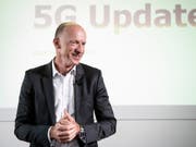 Da hat er gut lachen: Sunrise-CEO Olaf Swantee baut sein 5G-Netz aus (Archivbild). (Bild: KEYSTONE/PPR/MELANIE DUCHENE)