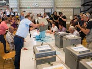 Die Abstimmung von Juni 2017 in Moutier lief nicht korrekt ab, urteilt das bernische Verwaltungsgericht. (Bild: KEYSTONE/JEAN-CHRISTOPHE BOTT)