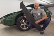 Nächsten Frühling will Philippe Weder seinen Porsche-Oldtimer bereit für die «Jungfernfahrt» haben. (Bild: Lisa Jenny)