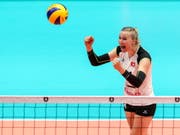 Die Schweizerinnen mit Laura Künzler schliessen die EM mit einem Achtungserfolg ab (Bild: KEYSTONE/EPA/MARTIN DIVISEK)