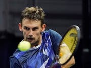 Henri Laaksonen ist der Schweizer Teamleader in der Davis-Cup-Barrage gegen die Slowakei (Bild: KEYSTONE/EPA/RAY STUBBLEBINE)