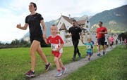 Weit über 500 Sportler nahmen in der zweiten Ausgabe die idyllischen Laufstrecken unter die Füsse. (Bild: Urs Hanhart, Seedorf, 28. August 2019)