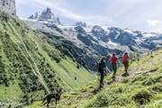 Der Alpkäse-Trail ist eine Mehrtageswanderung, die rund um Engelberg zu acht Alpkäsereien und in eine zauberhafte Bergwelt führt. (Bild: Tanya Hasler)