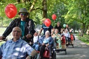 Für die Teilnehmenden, ob Pilot oder Passagier, sind die Rikscha-Ausflüge wertvolle Erfahrungen. (Bild: Judith Schuck)