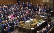 Schon bald in den Zwangsferien – das britische Parlament. Bild: Keystone