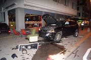 Am Auto entstand Totalschaden. (Bild:PD)