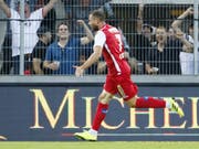 Doppeltorschütze Pajtim Kasami hat allen Grund zur Freude (Bild: KEYSTONE/SALVATORE DI NOLFI)