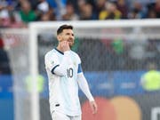 Lionel Messi warf dem Kontinentalverband Korruption vor (Bild: KEYSTONE/AP/VICTOR R. CAIVANO)