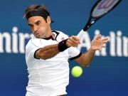 Wie aus einem Guss: Bei Roger Federer klappte am Freitag gegen Dan Evans alles nach Wunsch (Bild: KEYSTONE/FR171690 AP/SARAH STIER)