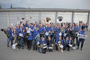 Die Polizeimusik St.Gallen. (Bild: PD)