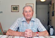 Edgar Strub rückte 1942 in die RS ein – und wurde die Erinnerung an den Krieg ein Leben lang nicht mehr los. (Bild: Samuel Schumacher, 28. August 2019)