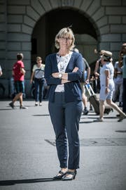 Polizeiverbandspräsidentin Johanna Bundi Ryser