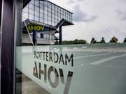 Die Wahl ist entschieden: Der Eurovision Song Contest 2020 wird in der «Rotterdam Ahoy»-Halle in Rotterdam ausgetragen. (Bild: Keystone/EPA ANP/ROBIN UTRECHT)
