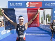 Vincent Luis ist erstmals Triathlon-Weltmeister (Bild: KEYSTONE/LAURENT GILLIERON)
