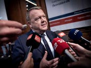 Dänemarks ehemaliger Ministerpräsident Lars Løkke Rasmussen (im Bild) ist am Samstag von seinem Posten als Chef der bürgerlich-liberalen Oppositionspartei Venstre zurückgetreten. (Bild: KEYSTONE/EPA RITZAU SCANPIX/LISELOTTE SABROE)