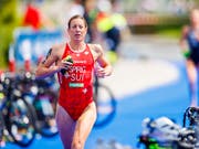 Nicola Spirig ist auch heute Samstag am Grand Final der WM-Serie in Lausanne die Schweizer Hoffnungsträgerin (Bild: KEYSTONE/VALENTIN FLAURAUD)