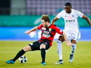 Nico Siegrist, der Torschützenkönig der letzten Saison, traf erstmals in dieser Spielzeit (Bild: KEYSTONE/VALENTIN FLAURAUD)