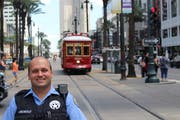 Urs Brechbühler (35) arbeitet heute als Polizist in New Orleans. (Bild: PD)