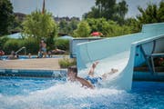 Derzeit ist Hochsaison im Rorschacher Strandbad. (Bild: Jil Lohse)