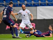 Tunahan Cicek und Vaduz mussten sich nach dem Erfolgserlebnis in der Europa League in der Meisterschaft mit einem Remis begnügen (Bild: KEYSTONE/EPA MTI/TIBOR ILLYES)