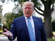 US-Präsident Donald Trump hat London wegen der Digitalsteuer kritisiert und mit dem Abbruch von Handelsgesprächen gedroht. (Bild: KEYSTONE/AP/CAROLYN KASTER)