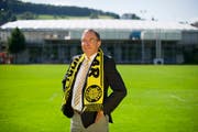 Martin Rutishauser war bis 2011 Präsident des Handballclubs St.Otmar. (Bild: Coralie Wenger - 6. Juli 2011)
