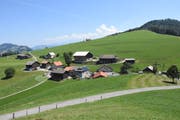 Der Weiler Schwanden gehört zur Gemeinde Oberhelfenschwil und liegt zwischen dem Thur- und dem Neckertal auf 894 Meter über Meer. (Bild: Urs M. Hemm)