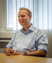 Anick Volger ist seit 2016 Präsident der Ausserrhoder SVP. Bild: Claudio Weder