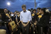 Der demokratische Präsidentschaftskandidat Beto O'Rourke in El Paso (Texas), wo ein Mann 20 Menschen erschoss. (Bild: Mark Lambie/The El Paso Times via AP)