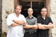 Florian Rexer, Andi Angehrn und Roman Bottlang. (Bild: Manuel Nagel)
