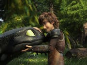 Das diesjährige Animationsfilmfestival Fantoche vom 3. bis 8. September wird unter anderem Einblicke gewähren, wie der Film «How To Train Your Dragon: The Hidden World» entstanden ist. (Bild: Keystone/Photo Credit: © 2019 DreamWork)