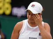 Das ging ins Auge: Ashleigh Barty scheiterte in Toronto gleich bei ihrem ersten Einsatz (Bild: KEYSTONE/EPA/WILL OLIVER)