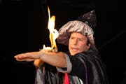 Hannes vo Wald wird am Freitag an der Fête des Vignerons unter anderem seine Feuerkunst zum Besten geben. (Bild: PD)