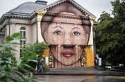 «Das Graffiti muss weg»: So entschied die städtische Baubewilligungskommission im April. (Bild: Ralph Ribi, 7. August 2019)