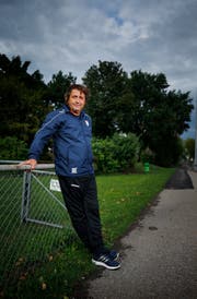 René Erlachner soll die Rotkreuzer in der 2. Liga inter halten. Bild: Stefan Kaiser (Rotkreuz, 7. August 2019)