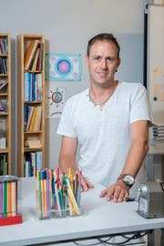 Michael Laupsien, Lehrer an der Oberstufe West in St.Gallen (Bild: Urs Bucher)