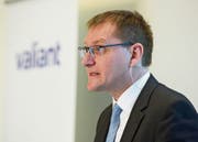 Hat Ende Mai bei Valiant die Führung übernommen: CEO Ewald Burgener. (Bild: Alex Spichale, Bern, 13. Februar 2019)