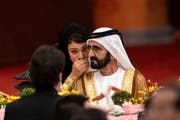 Treibende Kraft hinter dem Kurswechsel der Emirate: Mohammad Bin Rashed al-Maktoum, Emir von Dubai. (Bild: Nicolas Asfouri/Getty, Peking, 26. April 2019)