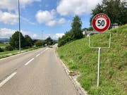 Abmontiert. Das Ortsschild beim Dorfeingang Zuzwils aus Richtung Zuckenriet fehlt. (Bilder: Andrea Häusler)