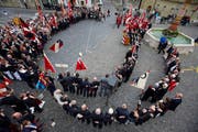 Das Land umfassen und konfessionelle Grenzen überwinden: 40. Centralfest des Schweizerischen Altzofingervereins am 25. April 2015. Bild: E. Ammon/AURA