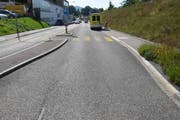 Der Unfall ereignete sich an der Romanshornerstrasse. (Bild: Kapo SG)