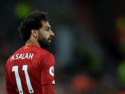 Mohamed Salah ist schon nach dem ersten Spiel in der Torschützenliste aufgeführt (Bild: KEYSTONE/EPA/PETER POWELL)
