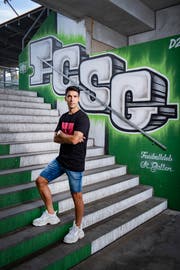 Victor Ruiz hat in St.Gallen einen Vertrag bis 2021 unterschrieben. Bild: Urs Bucher