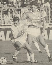 Sigi Mauerhofer spielte zwischen 1988 und 1992 insgesamt 49-mal für den FC St.Gallen. (Bild: Rainer Bolliger)