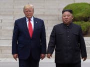 Die Beziehungen zwischen den USA und Nordkorea sind ein ständiges Auf und Ab. Am Freitag lobte US-Präsident Donald Trump ein neues Schreiben von Nordkoreas Machthaber Kim Jong Un. (Bild: KEYSTONE/AP/SUSAN WALSH)