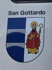 Das Wappen San Gottardo scheint eine Eigenkreation zu sein. (Bild: Marco Morosoli)