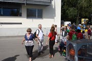 Auf Wunsch gibt es eine Abkühlung. (Bild: Natascha Arsic)