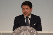 Giuseppe Conte: Seine Tage als Regierungschef könnten gezählt sein. (Bild: Keystone)