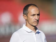 FCL-Coach Thomas Häberli glaubt fest an seine Mannschaft (Bild: KEYSTONE/JEAN-CHRISTOPHE BOTT)